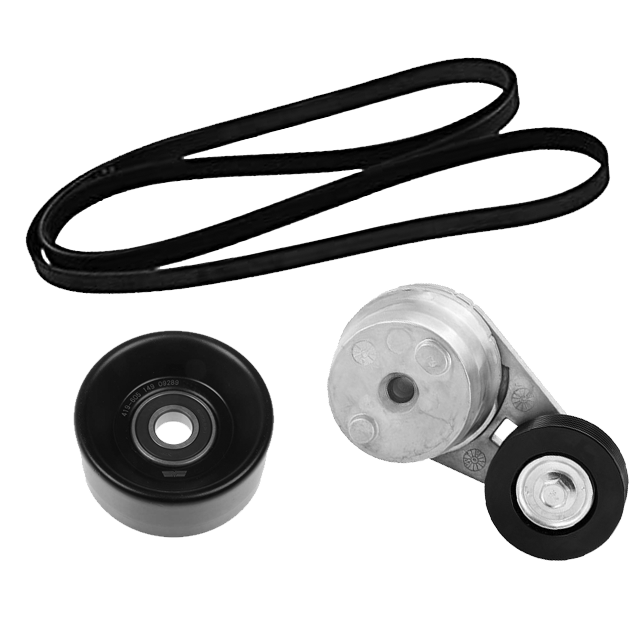 Cummins belt tensioner on sale pulley