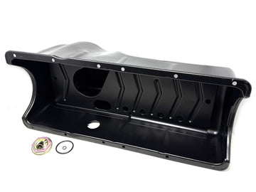 F4TZ6675AAA OE Engine Oil Pan, 1994-1996 Ford 7.3L Powerstroke, Photo 2