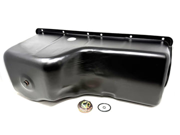 F4TZ6675AAA OE Engine Oil Pan, 1994-1996 Ford 7.3L Powerstroke