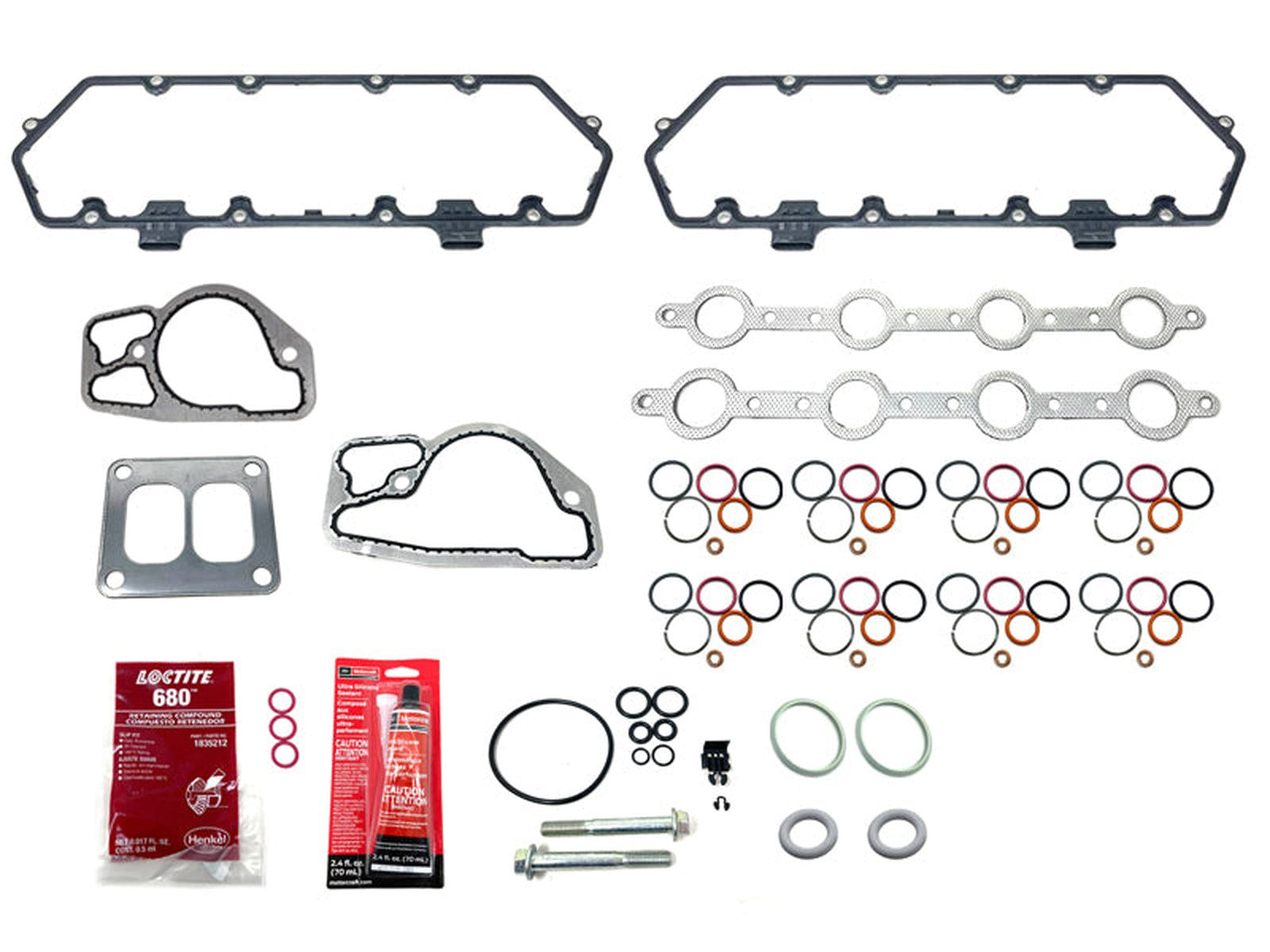 thumbnail interactive-video image 1 of TOM AUTO PARTS Head Gasket Set For 94-03 Ford 7.3 Diesel Turbo – Fits E350, E450, F250, F350 (VIN F, K, M) 1 of 4