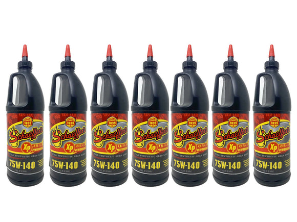 ZZ Diesel Schaeffers Extreme Performance Full Synthetic 75W-140 Gear Lube Rear Differential Kit, 1994-2023 Ford 7.3L 6.0L 6.4L 6.7L Powerstroke 4WD, 7 Quarts