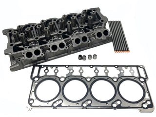 ZZ Diesel O-Ringed Remanufactured Cylinder Head with Head Gasket and Push Rods, 2003.5-2007 Ford 6.0L Powerstroke