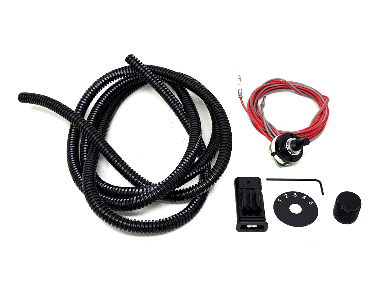 ZZ DIESEL Plug and Play Fuel temp Ford EZ LYNK and SCT Switch, Red