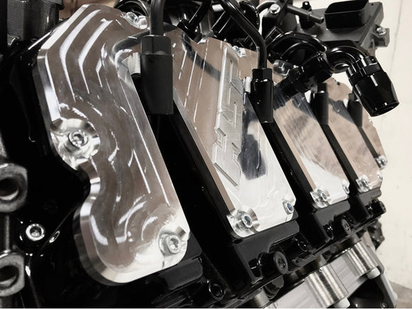 HSP Billet Valve Covers, 2004.5-2010 Chevrolet / GMC LLY LBZ LMM