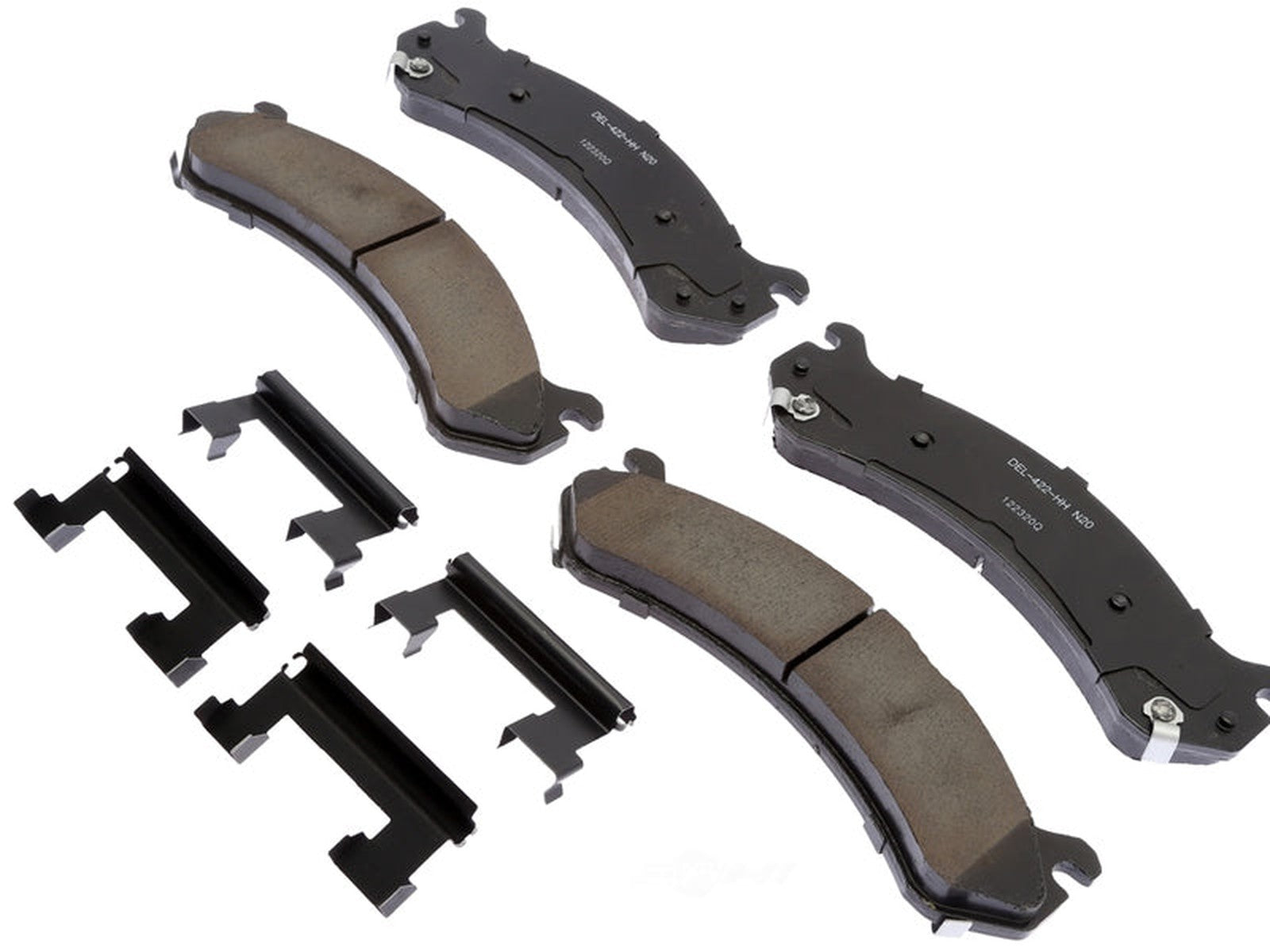 17D784CH AC Delco Professional Front Ceramic Brake Pads, 20012010 GM 6