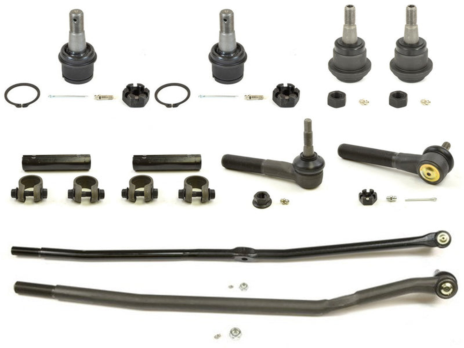 10pc Front Suspension Kit – Ball Joints, Tie Rod Ends, Sway Bar Links For 1997-1999 Dodge Dakota 2WD