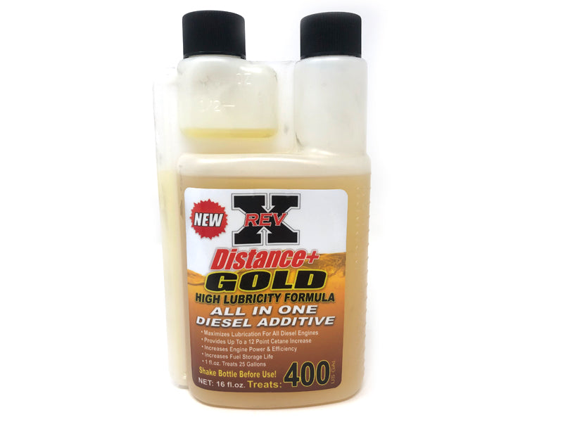 REV-X DISG1601 Distance+ Gold Fuel Additive For All Diesel Engines - 1