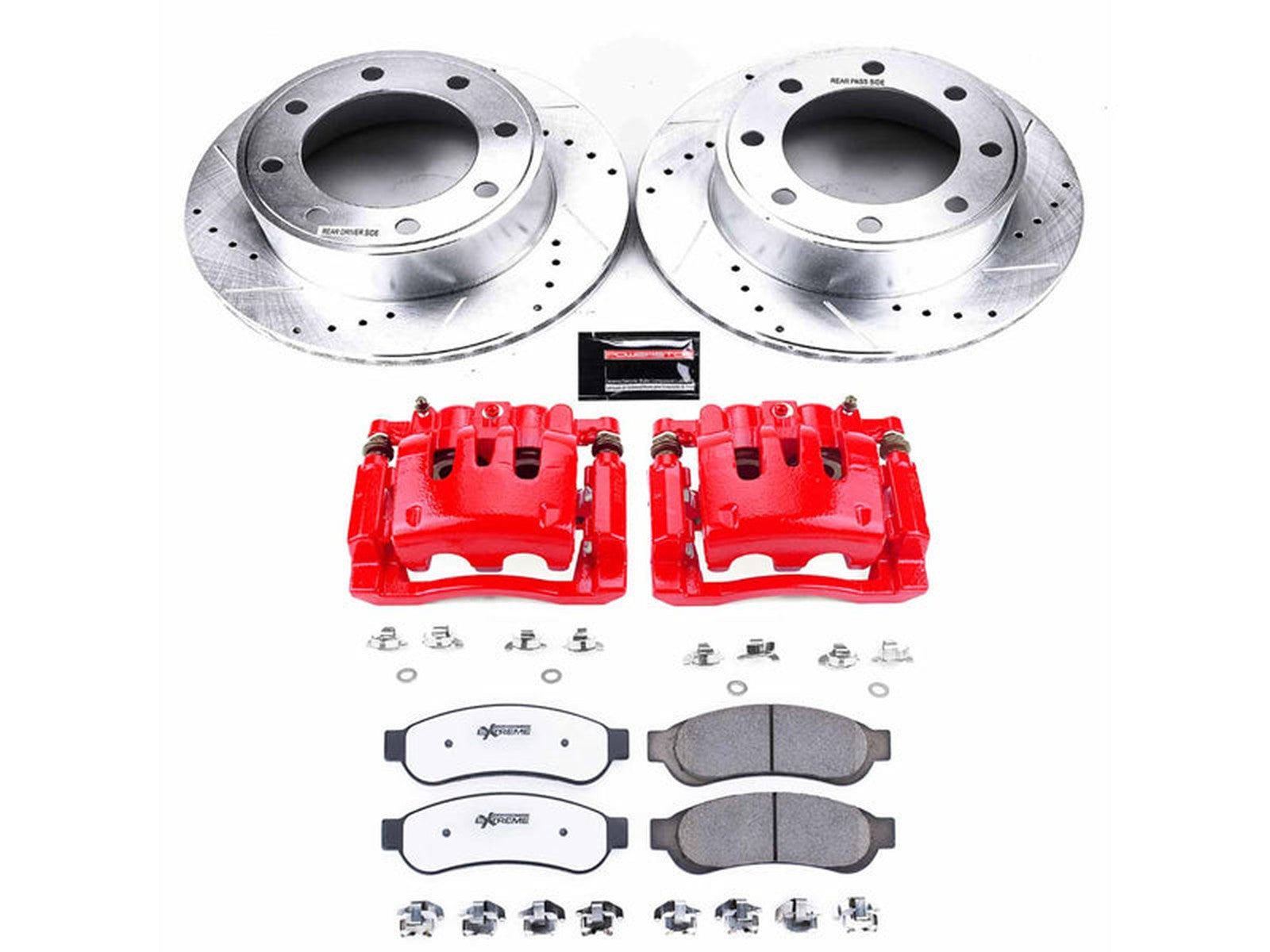 Power Stop Front & Rear Autospecialty Brake Kit w/Calipers | 2011-2012 BMW 328i xDrive (KCOE6074)
