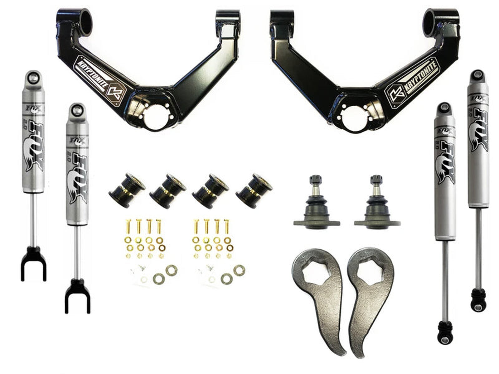 Kryptonite KR11STAGE3FOX Stage 3 Leveling Kit with Fox Shocks