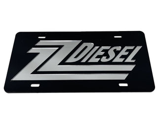 ZZ Diesel License Plate