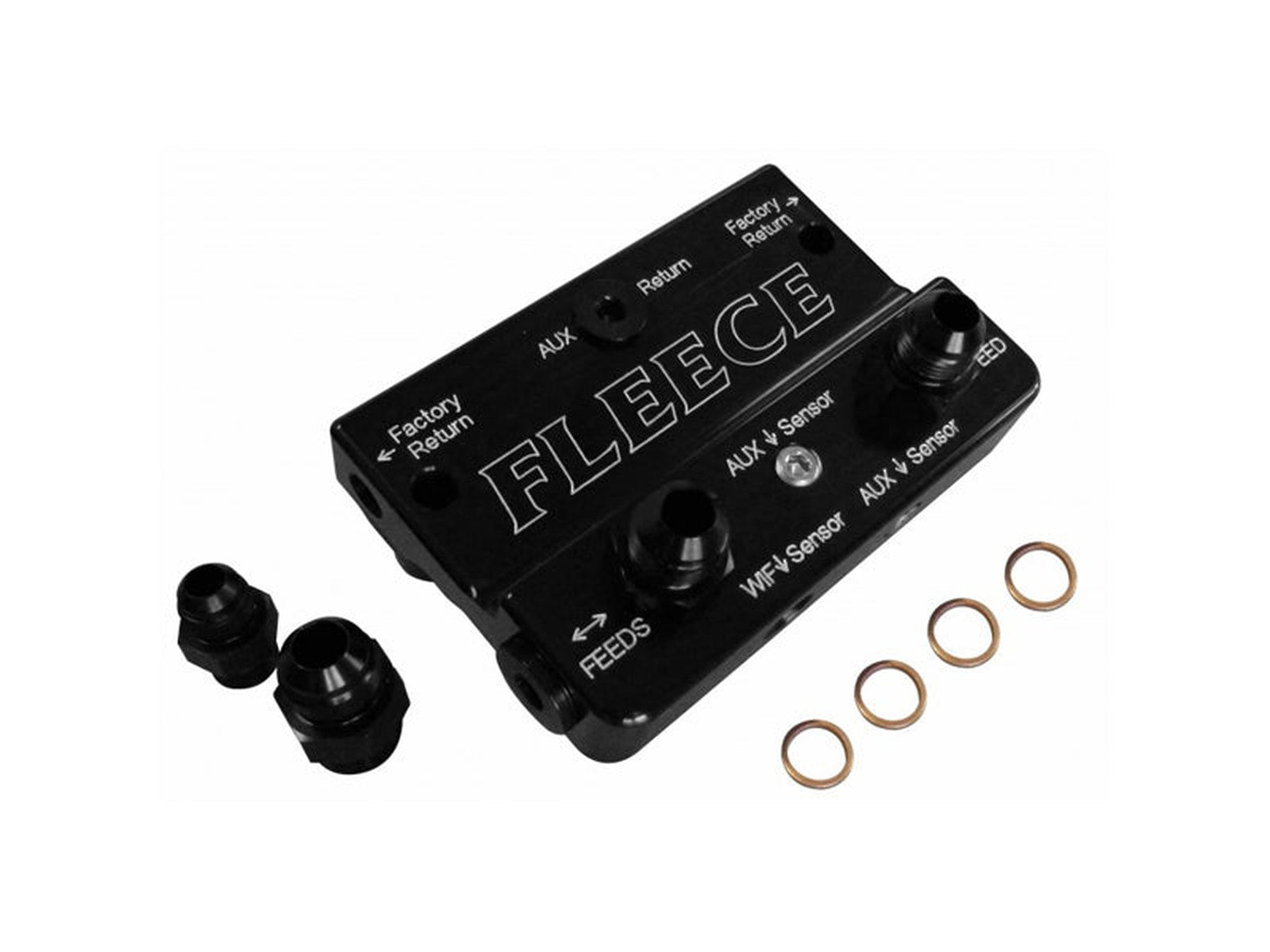 Fleece FPE-FFD-RF-4G Fuel Distribution Block, 2010-2018 Dodge 6.7L