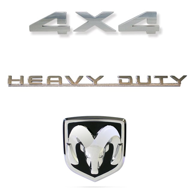 Emblems / Badges: 1994-1998 5.9L Cummins