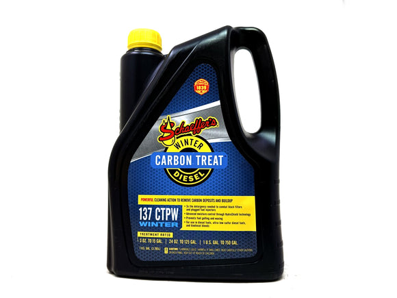 Schaeffers 0137CTPW CarbonTreat Premium Winter Fuel Additive, Gallon