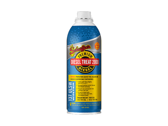 Schaeffers 0137ULSW Diesel Treat 2000 Winter Fuel Additive, Pint