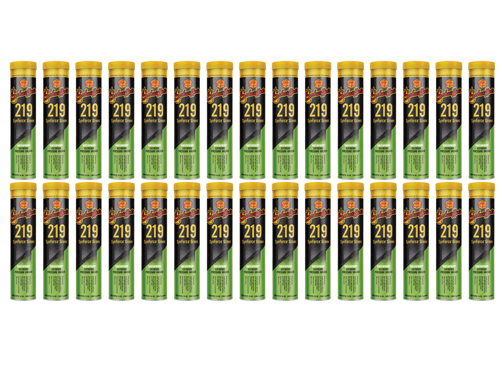Schaeffers 02192-029S SynForce Green Extreme Pressure Grease NLGI #2, Pack of 30