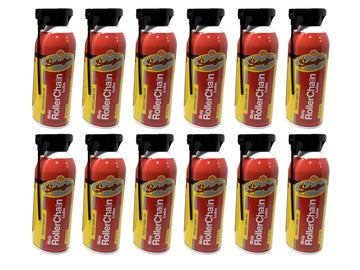 Schaeffers 0227-011S Moly Roller Chain Lube, 13oz Spray Can, Case of 12