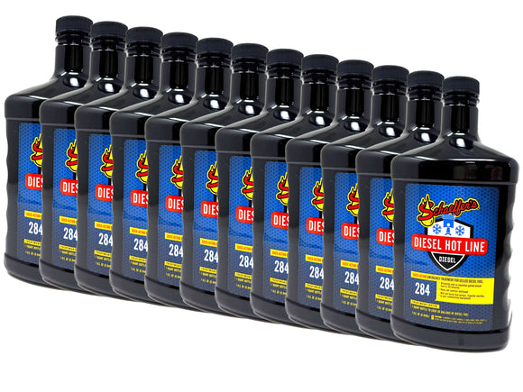 Schaeffers 0284 Diesel Hot Line, Quart, Case of 12