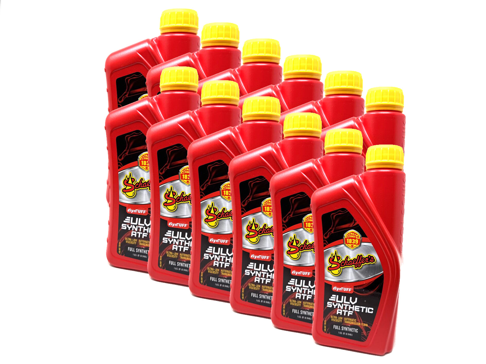 AISIN Automatic Transmission Fluid Set Of 12 Quarts - ATF-0T4 - For Audi, Chevy, Ford, Lexus, VW, Volvo