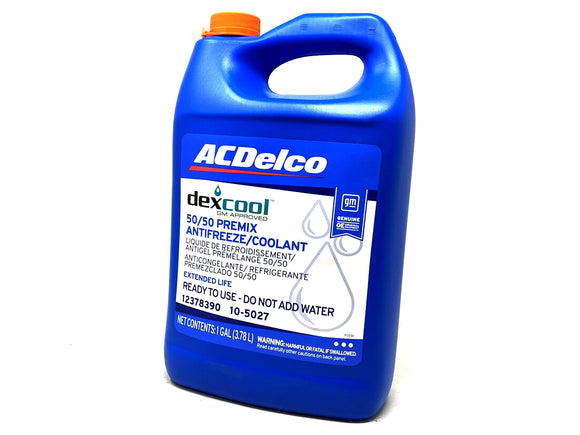 12378390 ACDelco OE Dex-Cool 50/50 Premix Engine Coolant, Antifreeze, 2001-2025 GM 6.6L LB7 LLY LBZ LMM LML L5P, Photo 2
