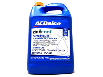 12378390 ACDelco OE Dex-Cool 50/50 Premix Engine Coolant, Antifreeze, 2001-2025 GM 6.6L LB7 LLY LBZ LMM LML L5P