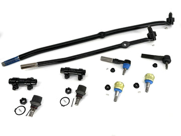 Forged Diesel 10 Piece Ball Joint Tie Rod Drag Link Kit, 2003-2007 Dodge Ram 2500 3500 4WD