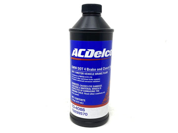 ACDelco 19299570 OE Super DOT-4 Brake Fluid, 16oz