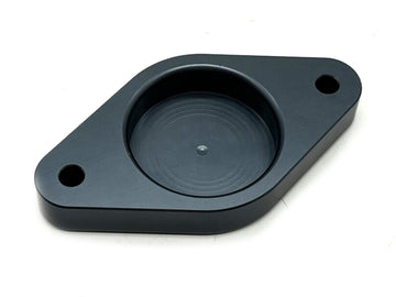 Forged Diesel Billet Resonator Delete, 2011-2016 GM 6.6L Duramax, Bottom Side