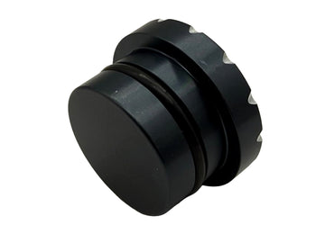 Forged Diesel Billet Turbo Resonator Delete Plug, 2004.5-2010 GM 6.6L Duramax, LLY LBZ LMM - 0
