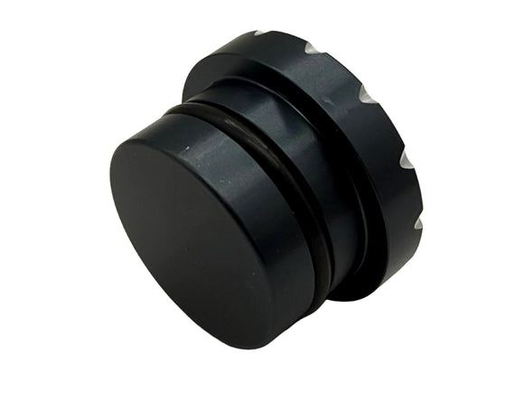 Forged Diesel Billet Turbo Resonator Delete Plug, 2004.5-2010 GM 6.6L Duramax, LLY LBZ LMM