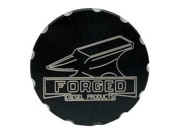 Forged Diesel Billet Turbo Resonator Delete Plug, 2004.5-2010 GM 6.6L Duramax, LLY LBZ LMM