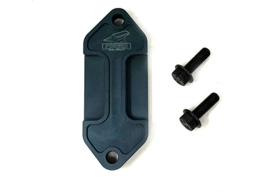 Forged Diesel Billet Coolant Block-Off Plate, 2001-2026 GM 6.6L Duramax LB7 LLY LBZ LMM LML L5P, Photo 2