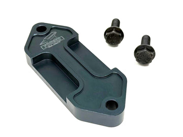 Forged Diesel Billet Coolant Block-Off Plate, 2001-2026 GM 6.6L Duramax LB7 LLY LBZ LMM LML L5P