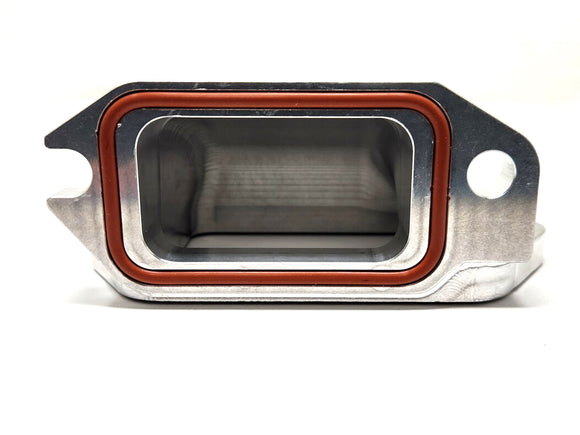 Forged Diesel Billet Engine Oil Cooler Adapter, 2001-2007, 2011-2019 GM 6.6L Duramax LB7 LLY LBZ LML L5P, Photo 3
