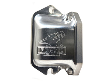 Forged Diesel Billet Engine Oil Cooler Adapter, 2001-2007, 2011-2019 GM 6.6L Duramax LB7 LLY LBZ LML L5P