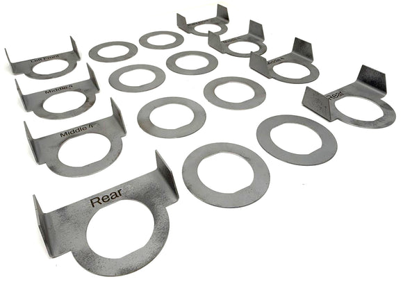 Forged Diesel Body Mount Saddle Bracket Repair Kit, 2001-2014 GM 6.6L Duramax LB7 LLY LBZ LMM LML, Photo 2