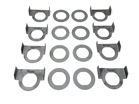 Forged Diesel Body Mount Saddle Bracket Repair Kit, 2001-2014 GM 6.6L Duramax LB7 LLY LBZ LMM LML