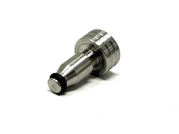 Forged Diesel Stainless 9th Injector Return Plug w/ O-Ring, 2011-2016 GM 6.6L Duramax LML