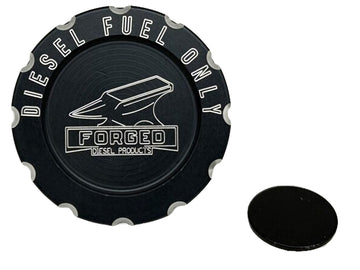 270007 Forged Diesel Billet Fuel Cap, 2020-2024 GM 3.0L Duramax LM2 LZ0
