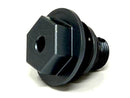 Forged Diesel Billet Fuel Filter Drain Plug, 2017-2019 GM 6.6L Duramax L5P-1
