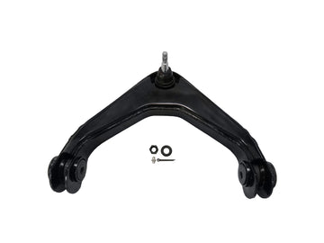 285016 Forged Diesel Front Upper Control Arm and Ball Joint Assembly, 2001-2010 GM 6.6L Duramax LB7 LLY LBZ LMM, Offset for Leveled Trucks