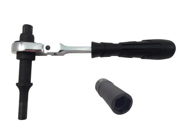 Forged Diesel VibroShock Impact Glow Plug Removal Tool, 2001-2025 GM 6.6L Duramax LB7 LLY LBZ LMM LML L5P