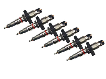 S&S Diesel New Performance Fuel Injector Set, Qty 6, 2003-2004 Dodge Ram 5.9L Cummins