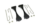 Forged Diesel Stainless Steel Battery Hold-Down Brackets, 2011-2016 Ford 6.7L Power Stroke