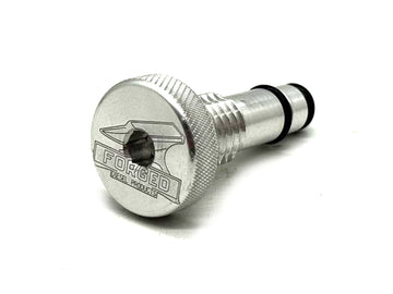 Forged Diesel Billet Aluminum Fuel Filter Housing Drain Plug, 2011-2016 Ford 6.7L Powerstroke