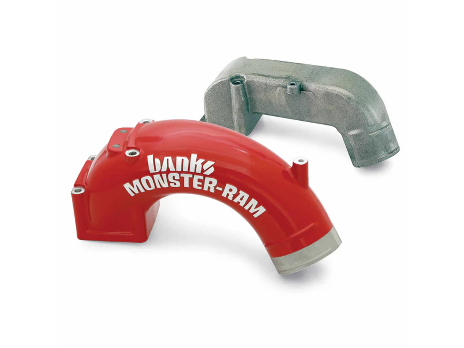 Banks Monster-Ram Intake System, 3.5-inch, 2003-2007 Dodge Ram 5.9L Cummins, Stock Intercooler, vs stock