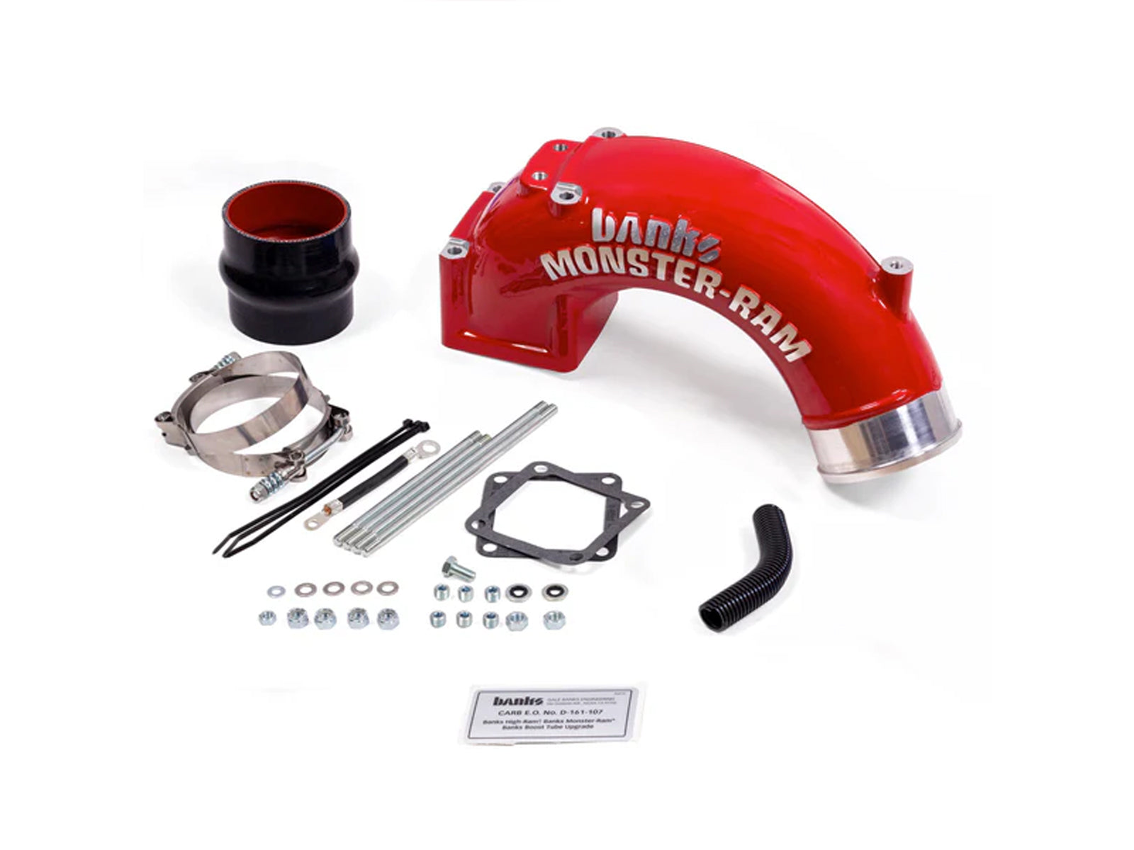 Banks 42765 Monster-Ram Intake System, 3.5-inch, 2003-2007 Dodge Ram 5.9L Cummins, Stock Intercooler