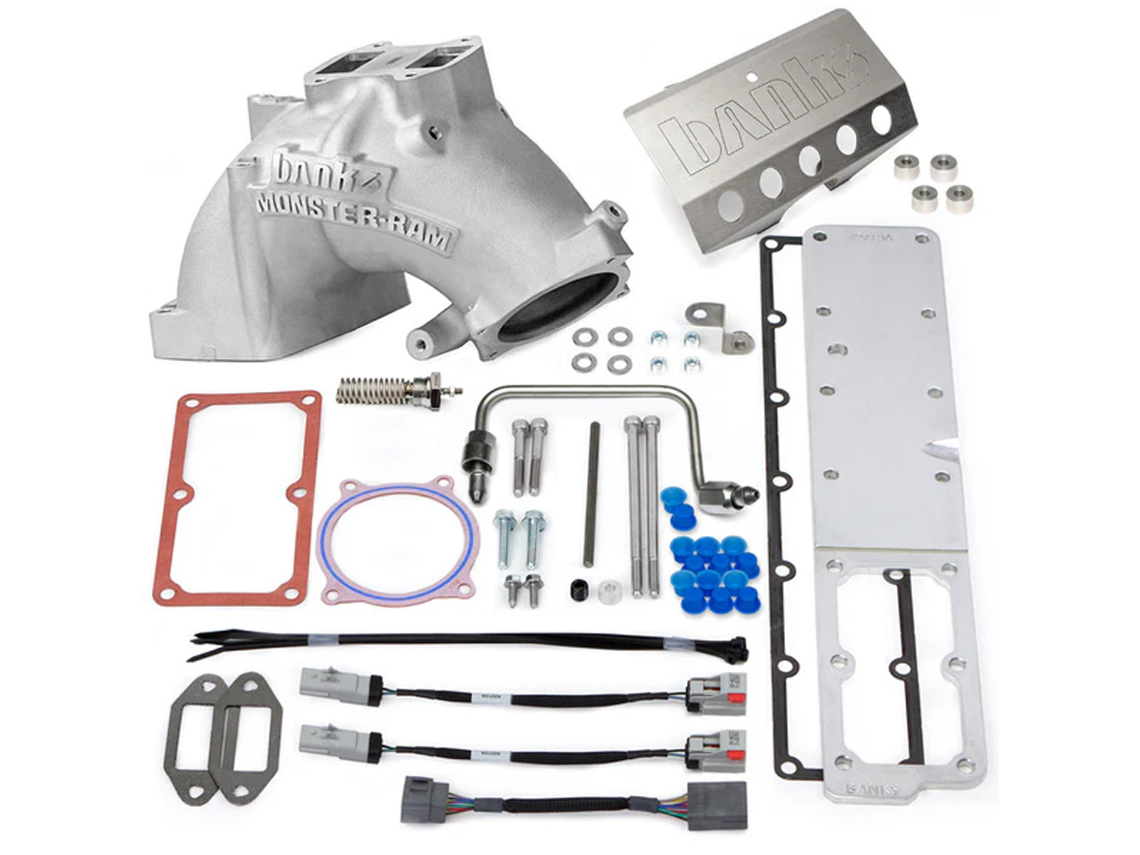 Banks 42798 Monster-Ram Intake and Grid Heater Upgrade, 2013-2018 Dodge Ram 6.7L Cummins, Kit