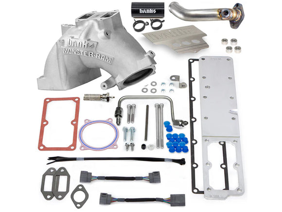 Banks 42804 Monster-Ram Intake and Grid Heater Upgrade, 2013-2018 Dodge Ram 6.7L Cummins, Cab and Chassis, Kit