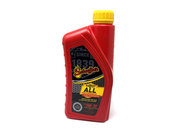 Schaeffers SynShield All Performance Full Synthetic 5W-30 Gasoline Oil, Quart