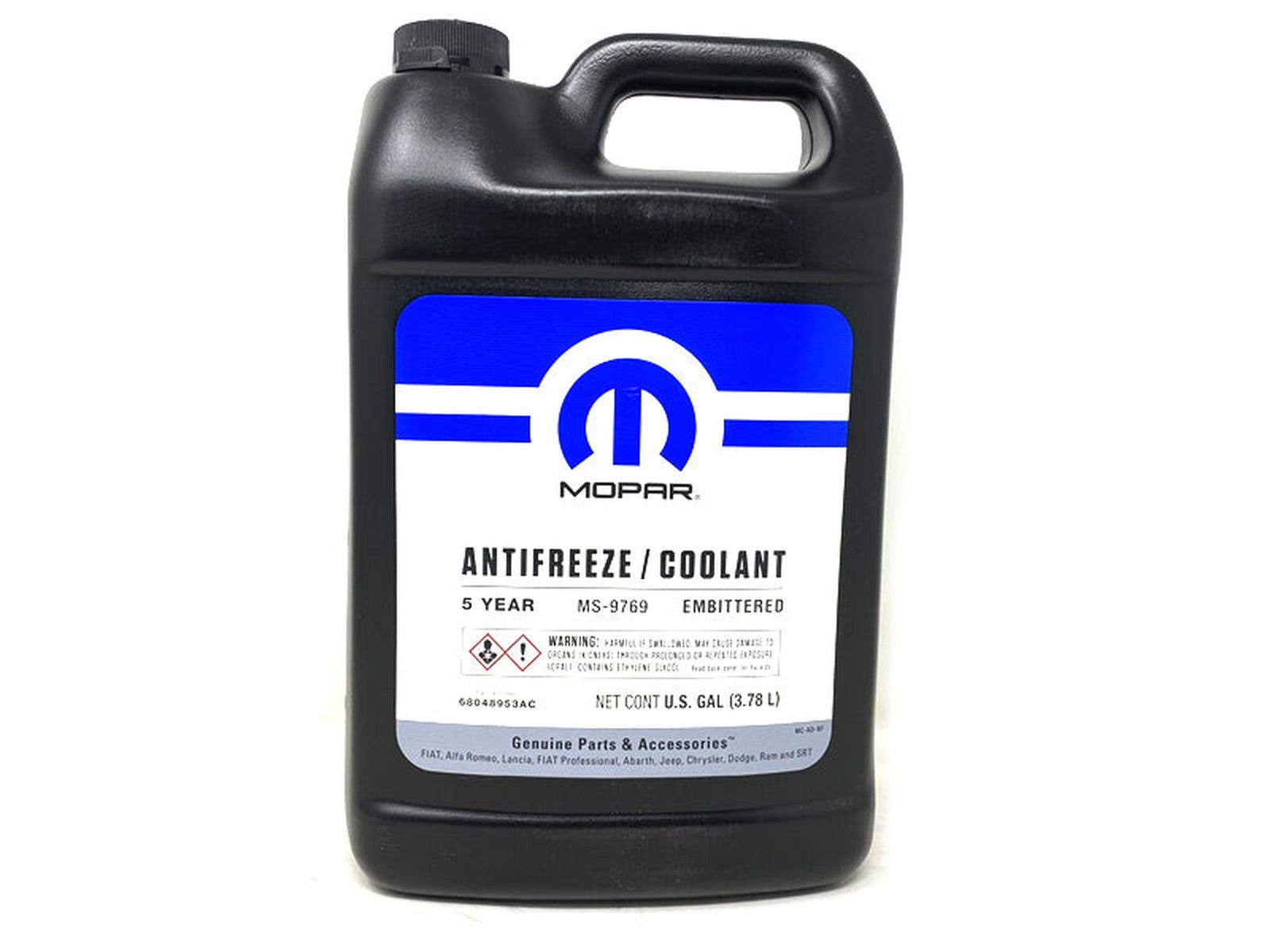 68048953AC Mopar 5 Year Concentrated Antifreeze Coolant, 1990-2012 Dodge Ram 5.9L 6.7L Cummins